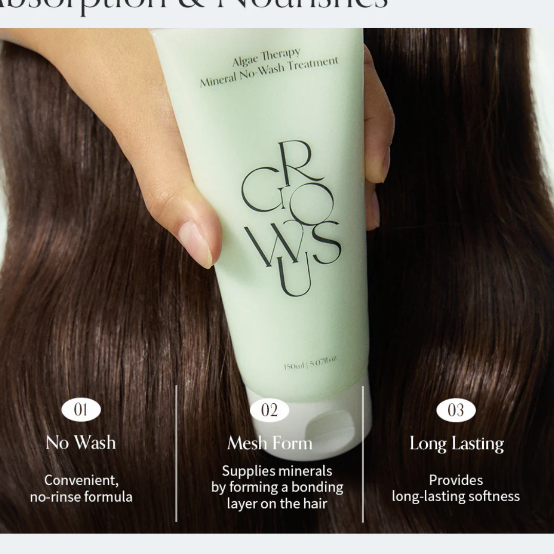 GROWUS Algae Therapy No-Wash Treatment (Fortalece + Repara)
