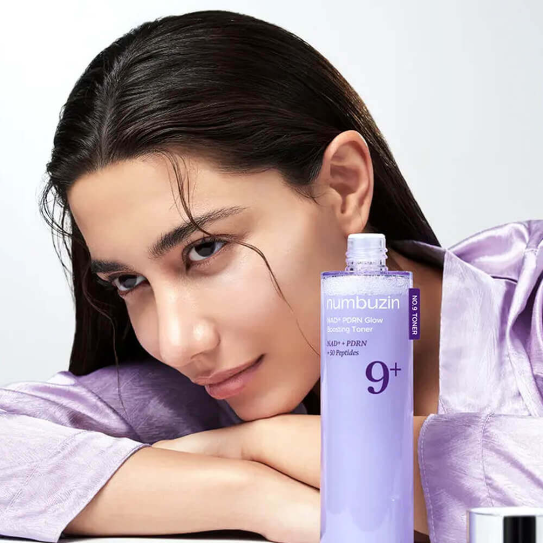 NUMBUZIN No. 9 NAD+PDRN Glow Boosting Toner (Ilumina + Rellena Líneas de Expresión)