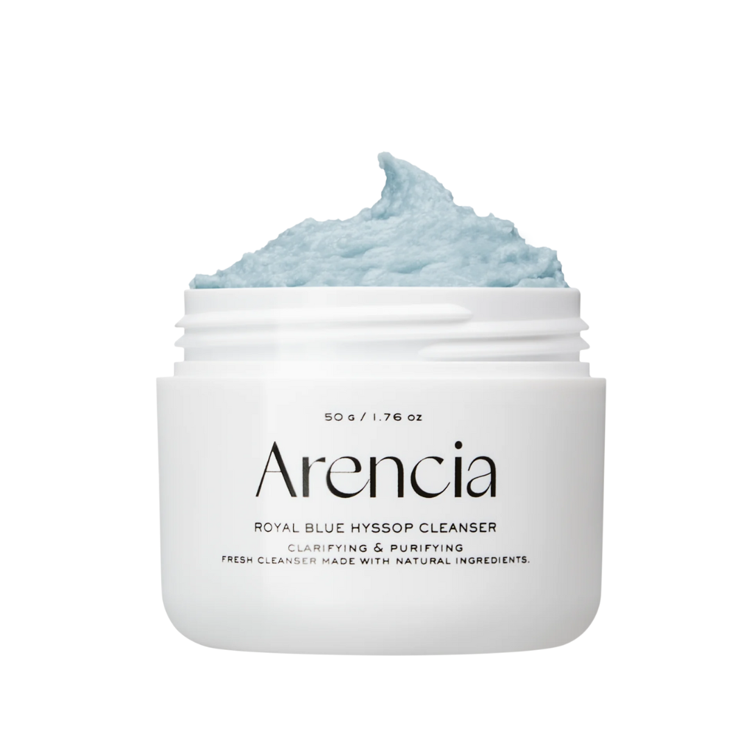 ARENCIA Fresh Blue Hyssop Rice Mochi Cleanser (Elimina Grasa + Impurezas)