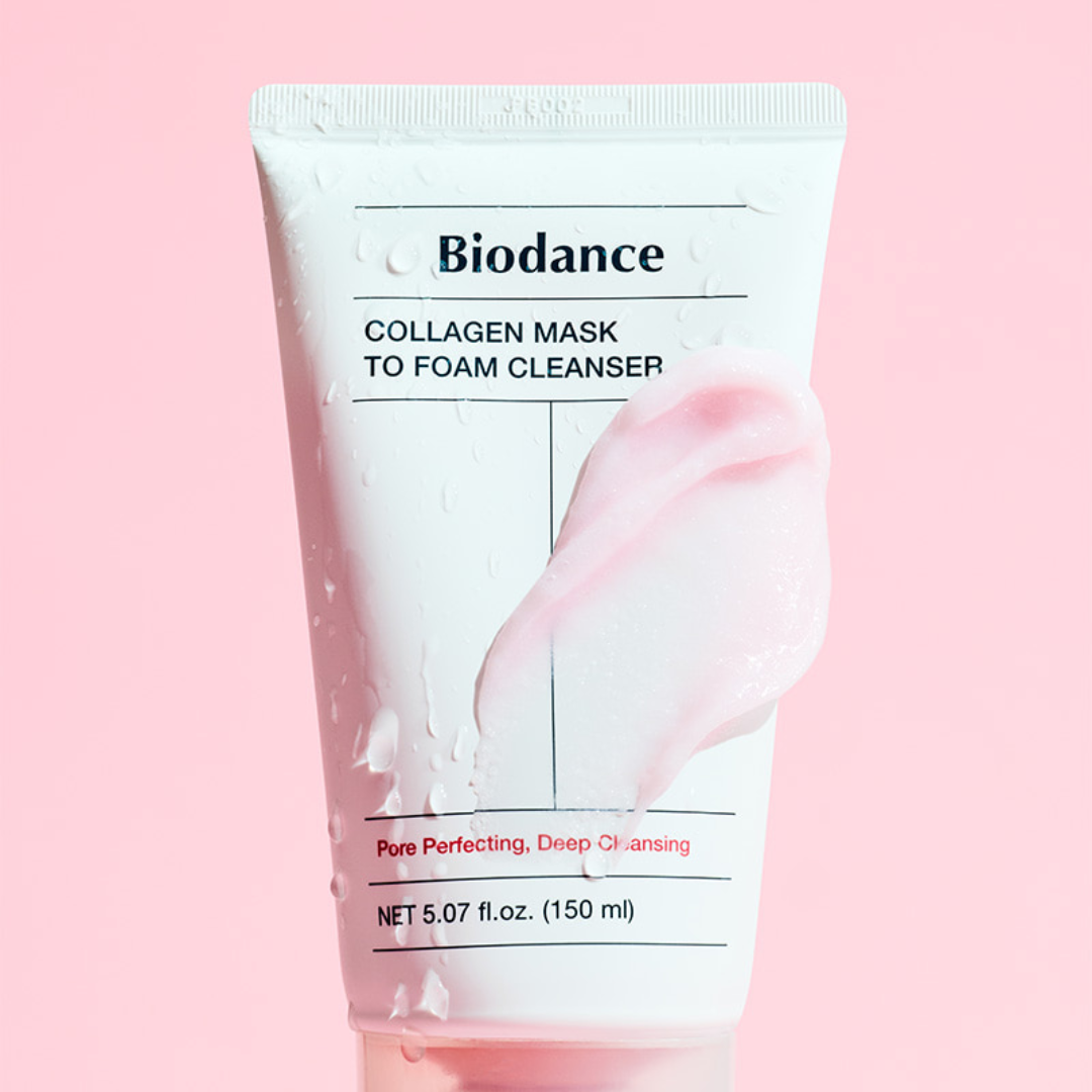 Collagen Mask To Foam Cleanser