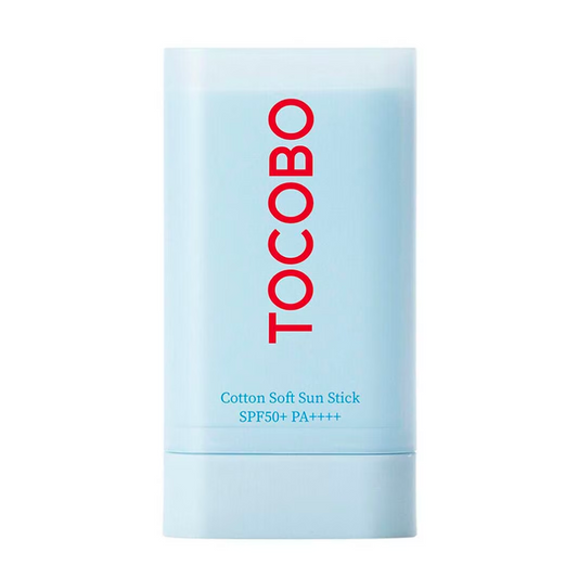 TOCOBO Cotton Soft Sun Stick SPF50+ PA++++ (Protector Solar Matificante)