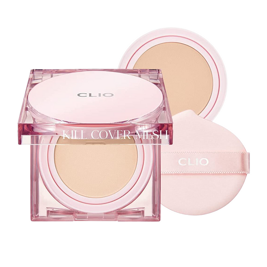 CLIO Kill Cover Mesh Glow Cushion + Refill (Base de Maquillaje Luminosa)