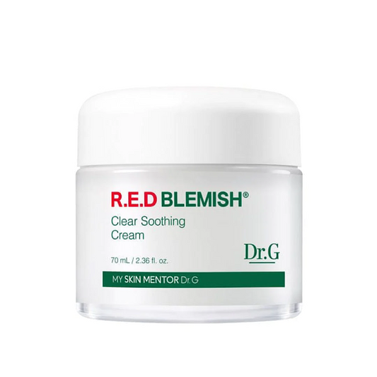 DR.G Red Blemish Clear Soothing Cream (Alivia la Rojez y Calma Brotes)
