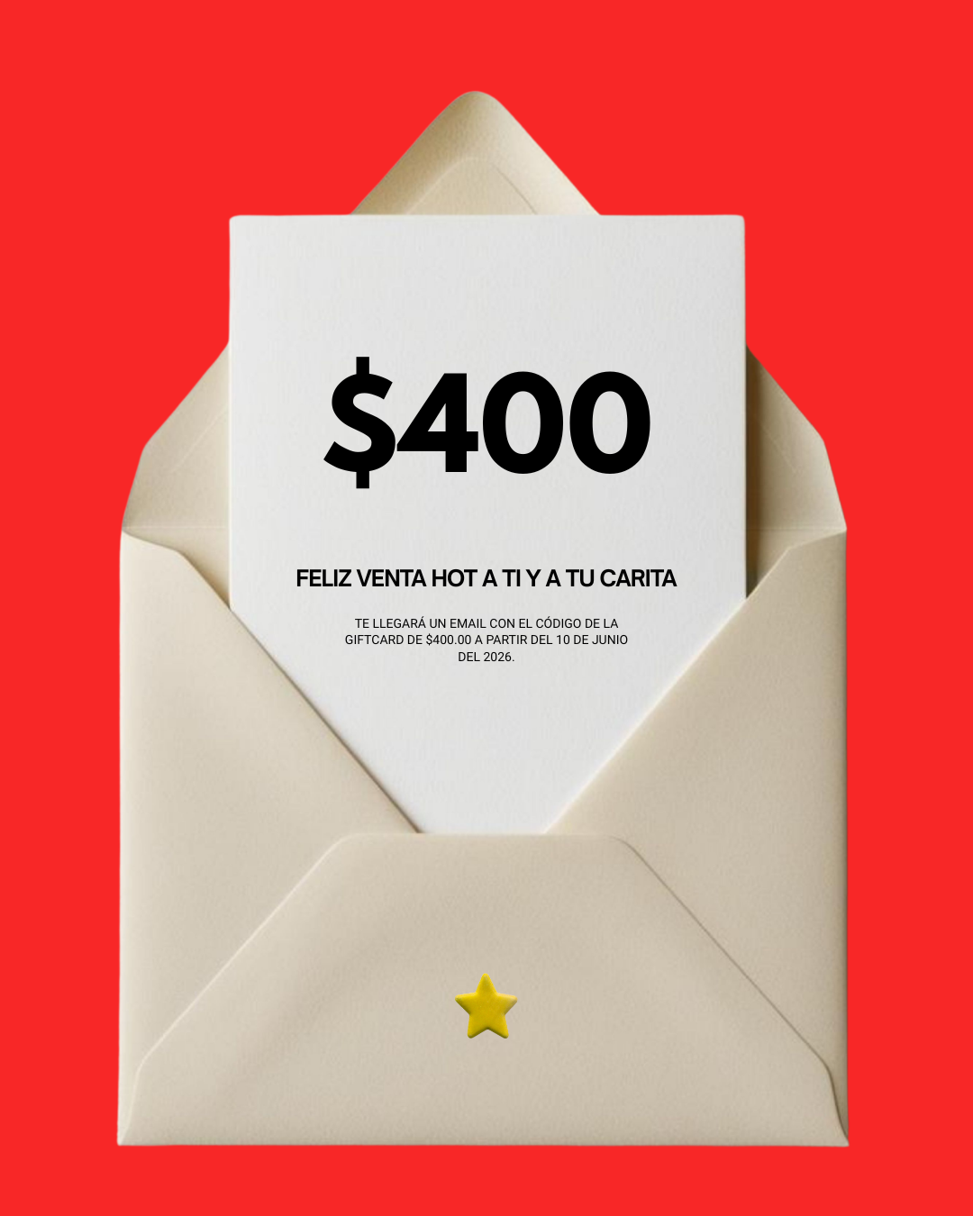 GIFT CARD $400