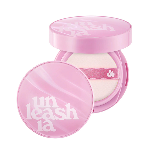UNLEASHIA Don't Touch Glass Pink Cushion (Acabado Natural)