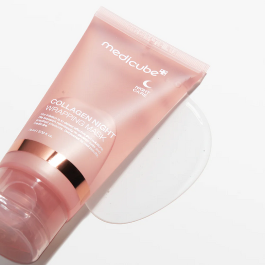 MEDICUBE Collagen Night Wrapping Mask (Mascarilla Intensiva de Colágeno)