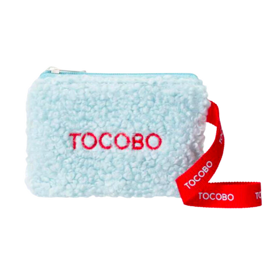 TOCOBO Light Blue Furr Pouch