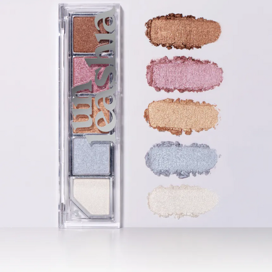 UNLEASHIA Mood Shower Face Palette Highlighter Version (Paleta de Iluminadores)