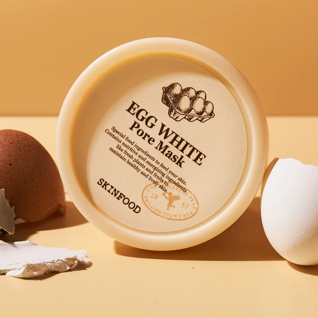 SKINFOOD Egg White Pore Mask (Reduce Tamaño de Poros)