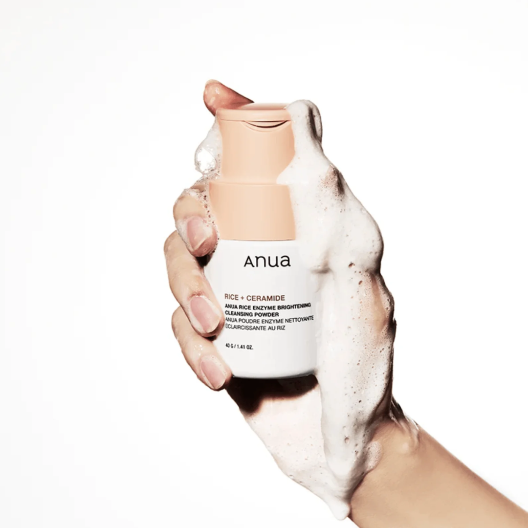 ANUA Rice Enzyme Brightening Cleansing Powder (Limpiador Exfoliante de Arroz)