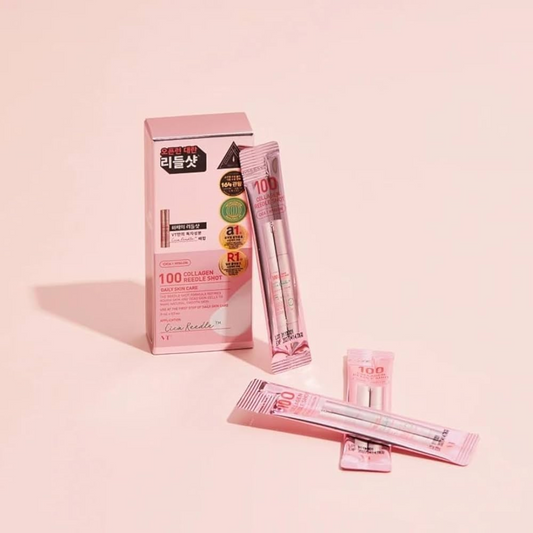 VT COSMETICS 100 Collagen Reedle Shot Stick (Microagujas con colágeno)