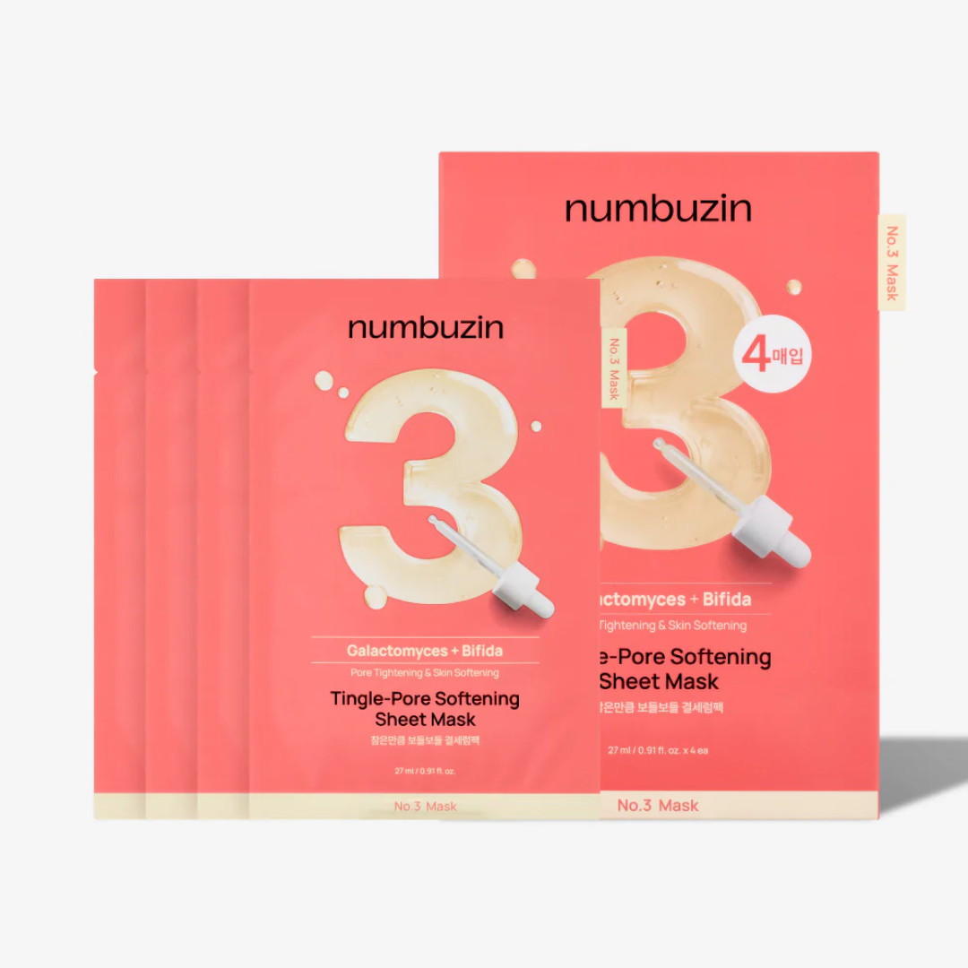 No.3 Galactomyces + Bifida Tingle Pore Softening Mask