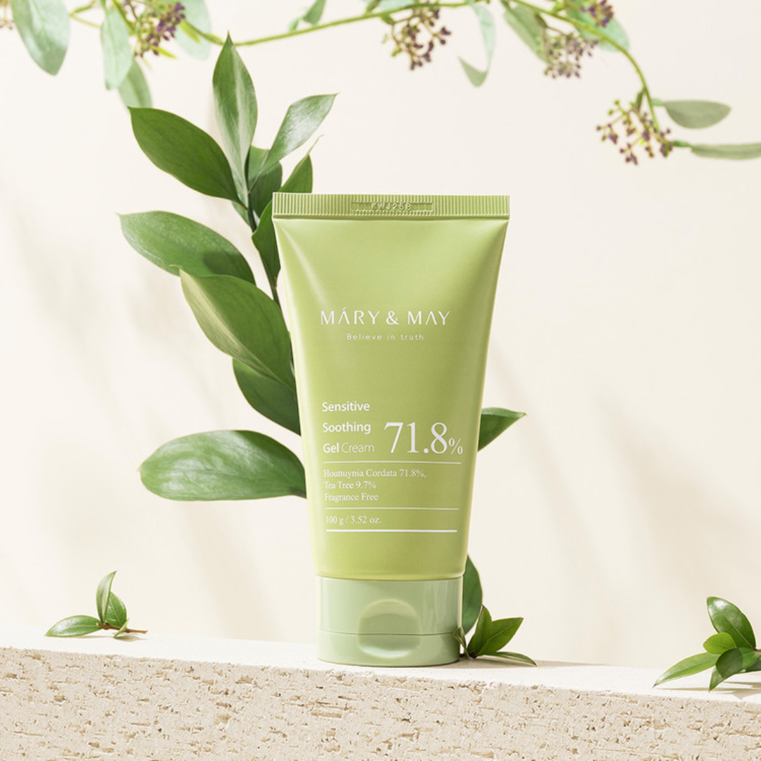 MARY&MAY Sensitive Soothing Gel Cream (Alivia + Mejora Textura)