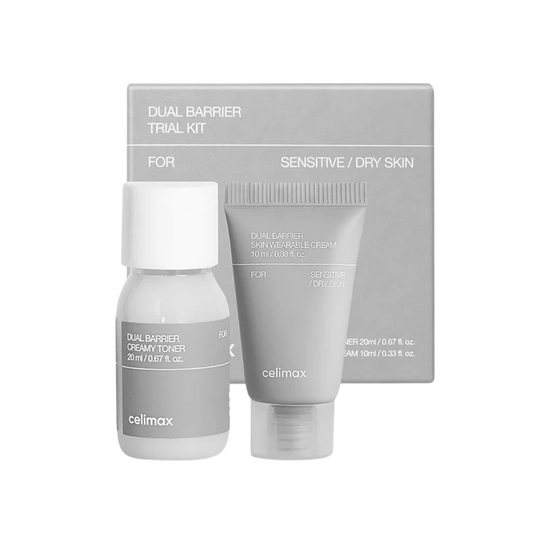 CELIMAX Dual Barrier Trial Kit (Tónico + Crema)