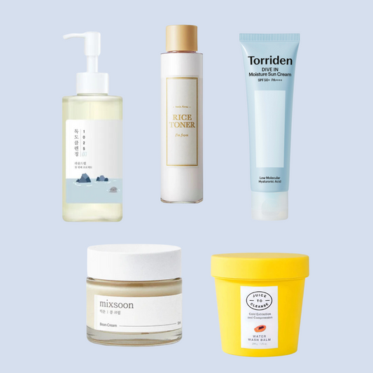 Kit Básico de 5 Pasos para Piel Seca