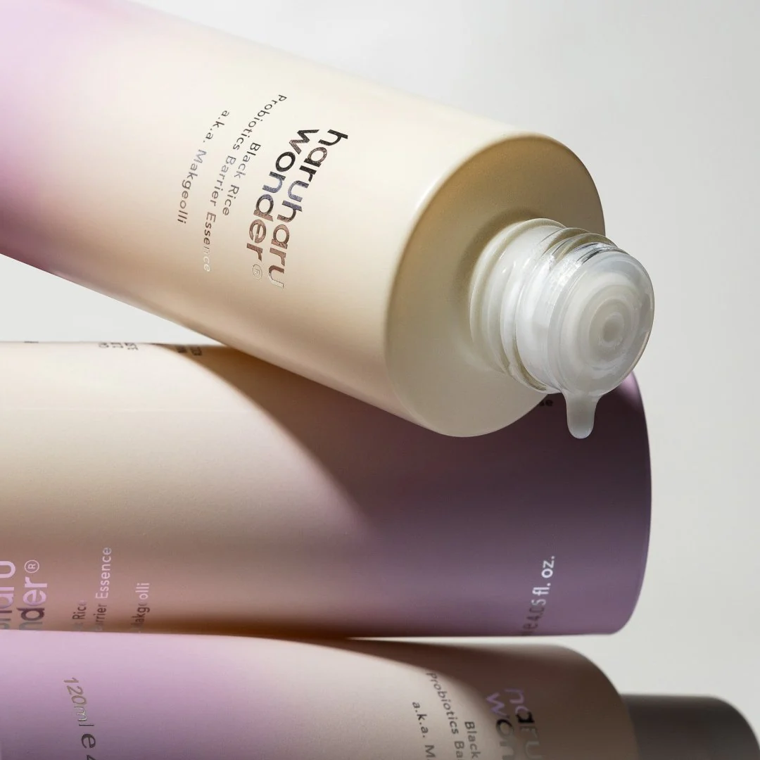 HARUHARU WONDER Black Rice Probiotics Barrier Essence (Glass Skin + Barrera Cutanea)