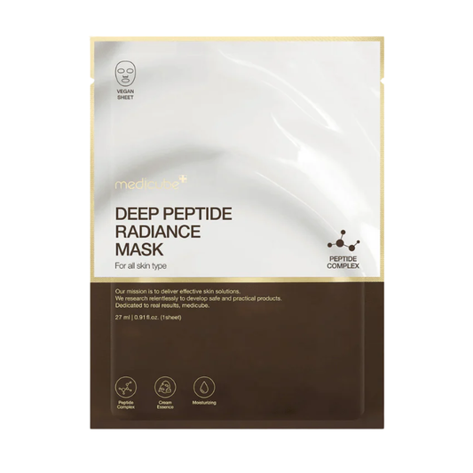 MEDICUBE Deep Peptide Radiance Mask (Ilumina + Reafirma )