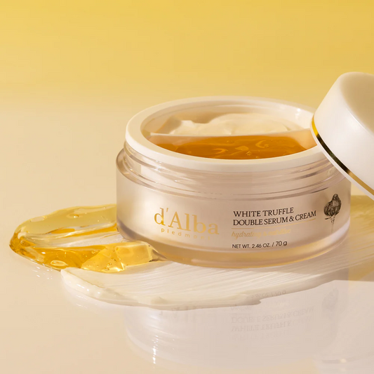 d’Alba White Truffle Double Serum & Cream (Antiedad + Restauradora)