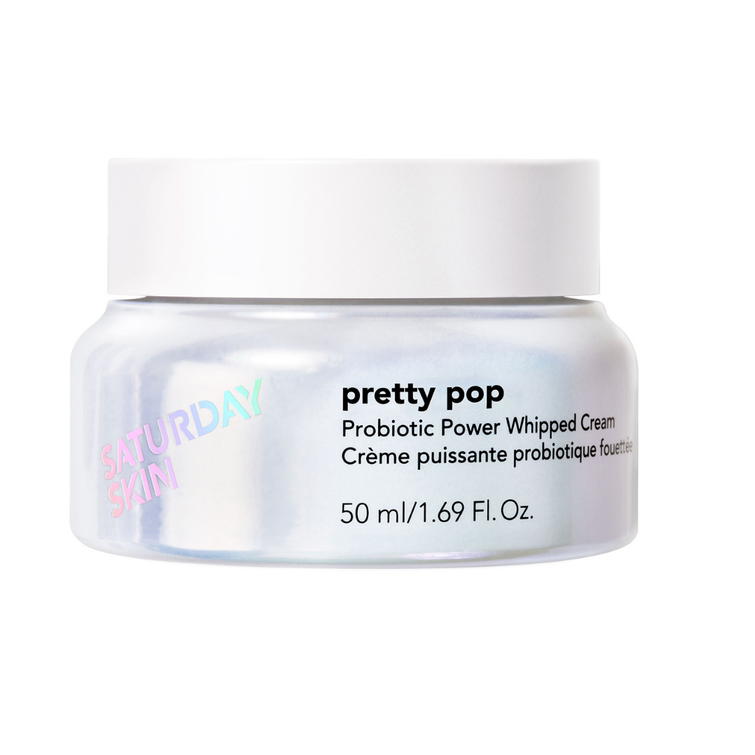 SATURDAY SKIN Pretty Pop Probiotic Power Whipped Cream