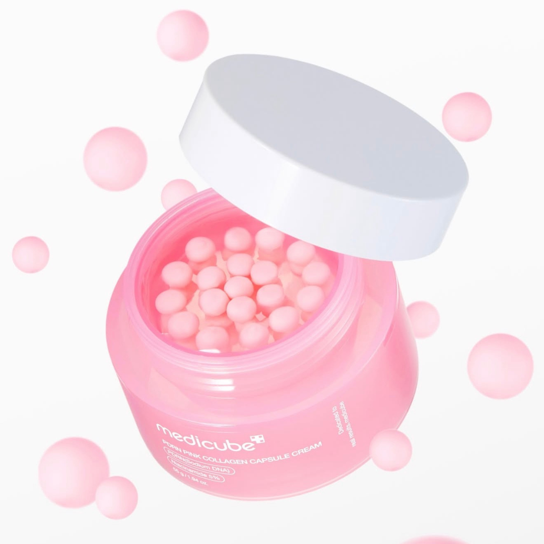 MEDICUBE PDRN Pink Collagen Capsule Cream (Hidrata + Rejuvenece)