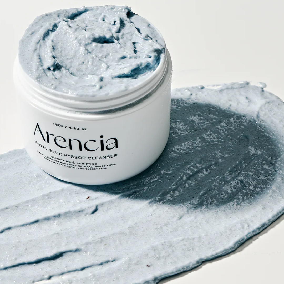 Fresh Blue Hyssop Rice Mochi Cleanser