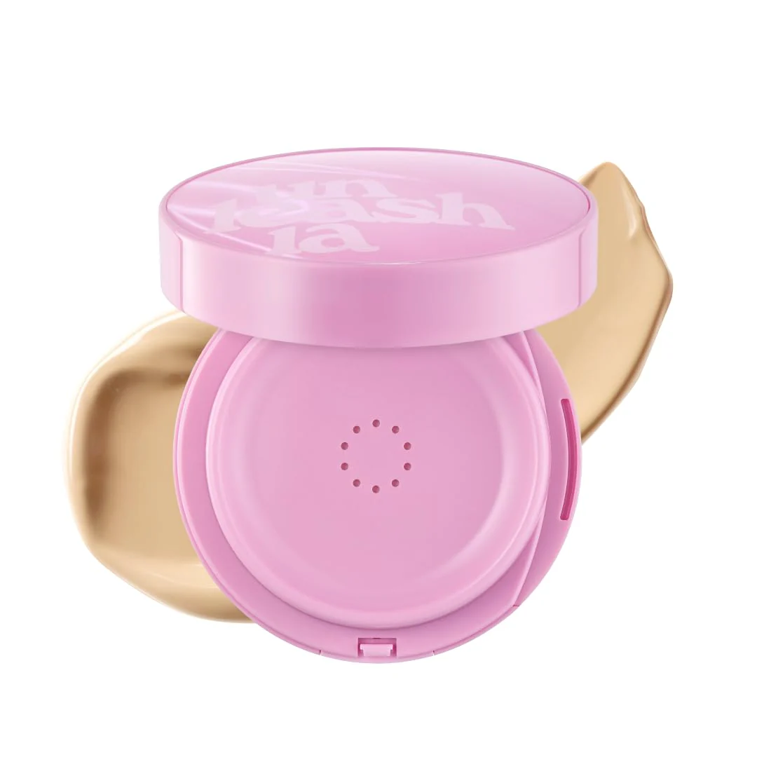UNLEASHIA Don't Touch Glass Pink Cushion