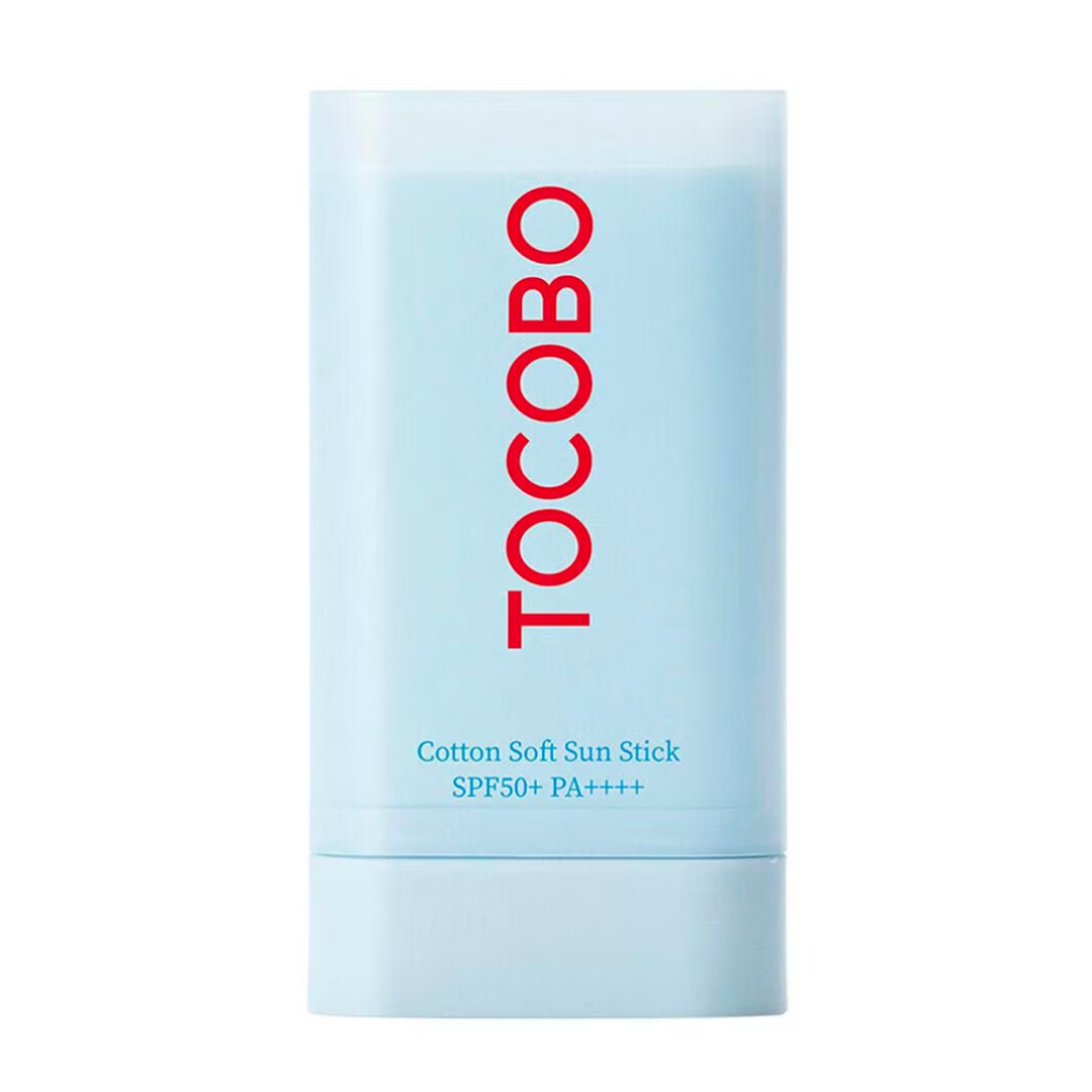TOCOBO Cotton Soft Sun Stick SPF50+ PA++++ (Protector Solar Matificante)