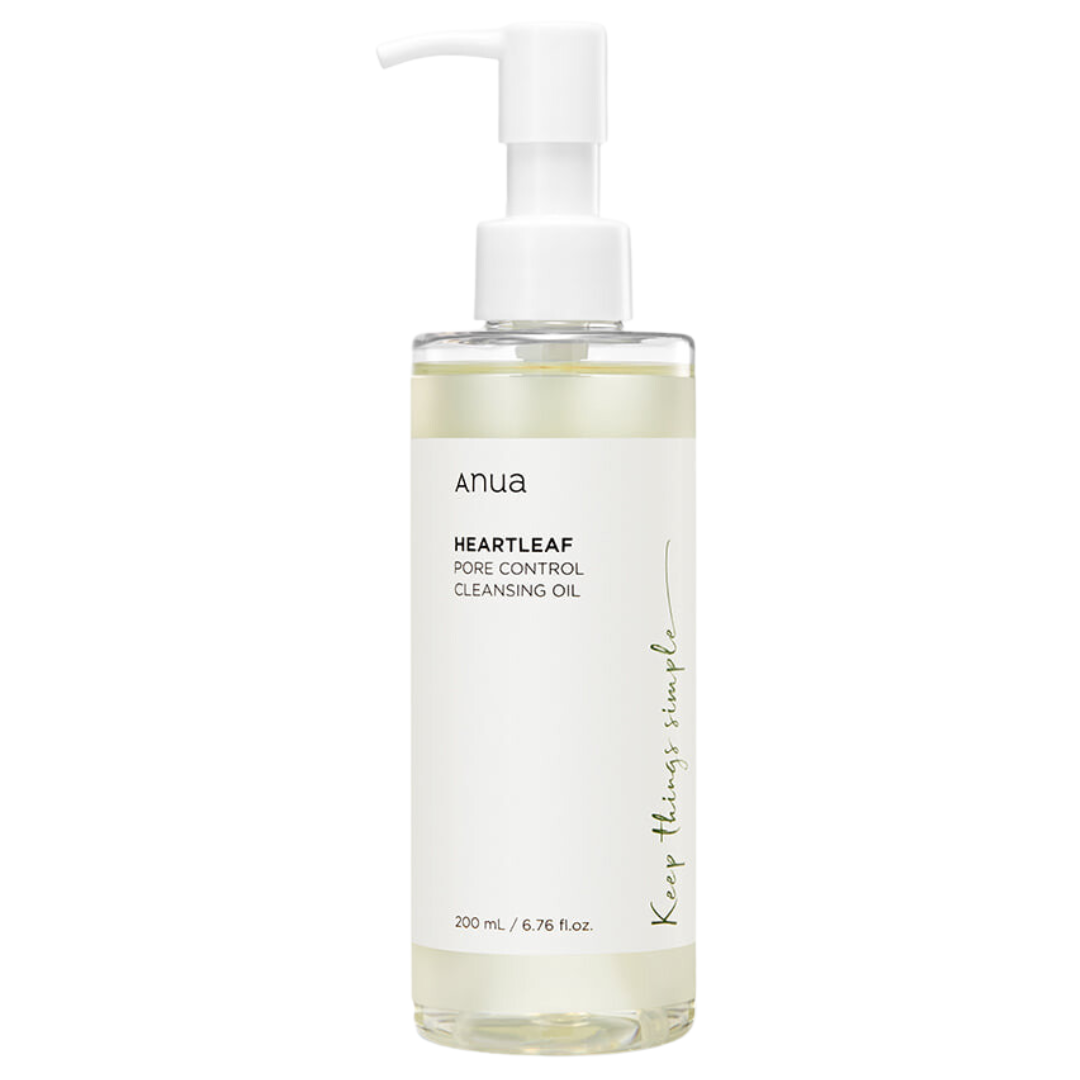 ANUA Heartleaf Pore Control Cleansing Oil (Aceite Limpiador para Limpieza Profunda de Poros)