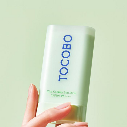 TOCOBO Cica Cooling Sun Stick SPF50+ PA++++ (Protector solar en stick para piel sensible e irritada)
