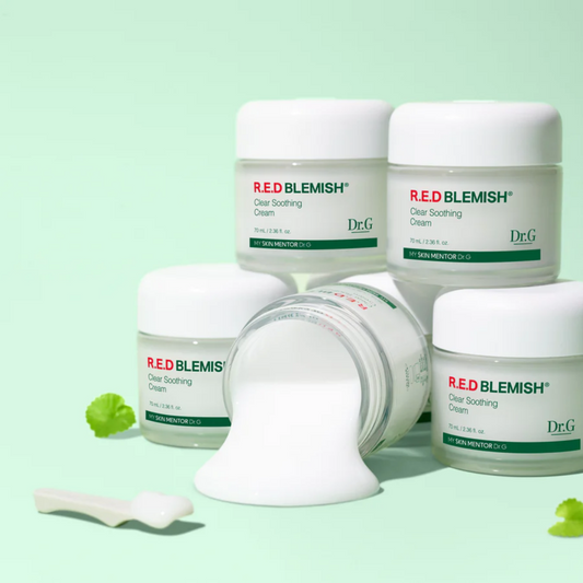 DR.G Red Blemish Clear Soothing Cream (Alivia la Rojez y Calma Brotes)