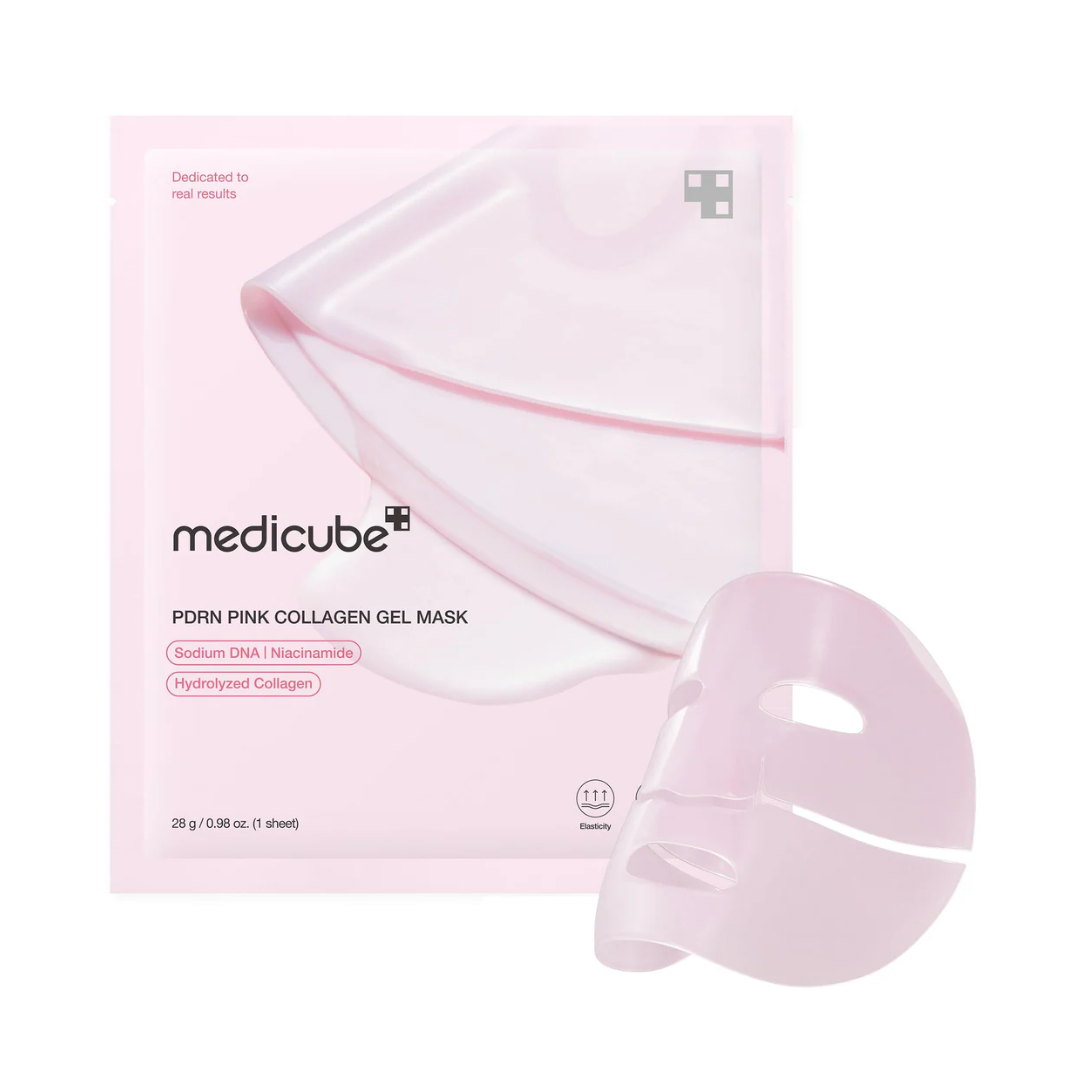 MEDICUBE PDRN Pink Collagen Gel Mask (Reafirmante + Hidratación Profunda)