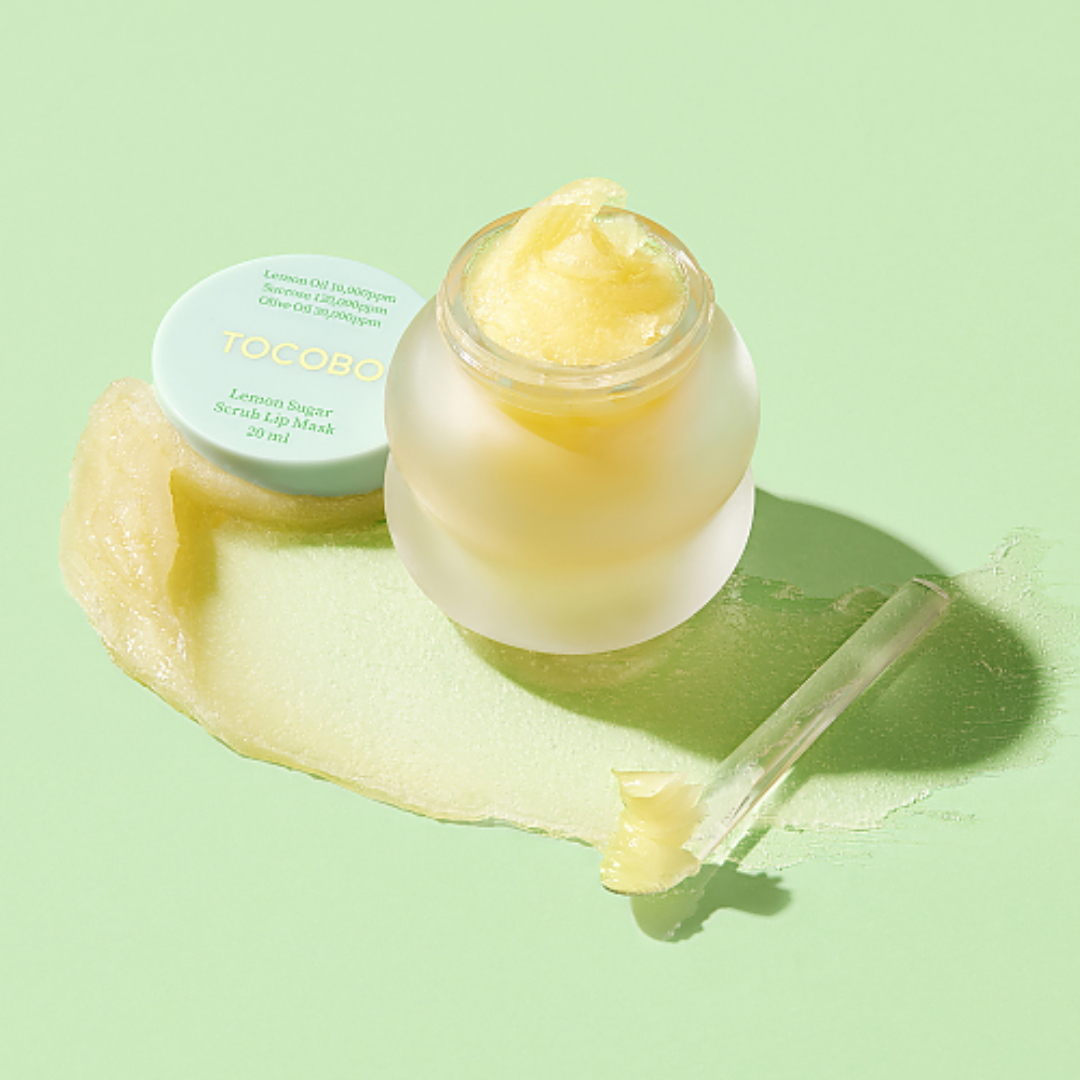 TOCOBO Lemon Sugar Scrub Lip Mask (Exfoliante para Labios)