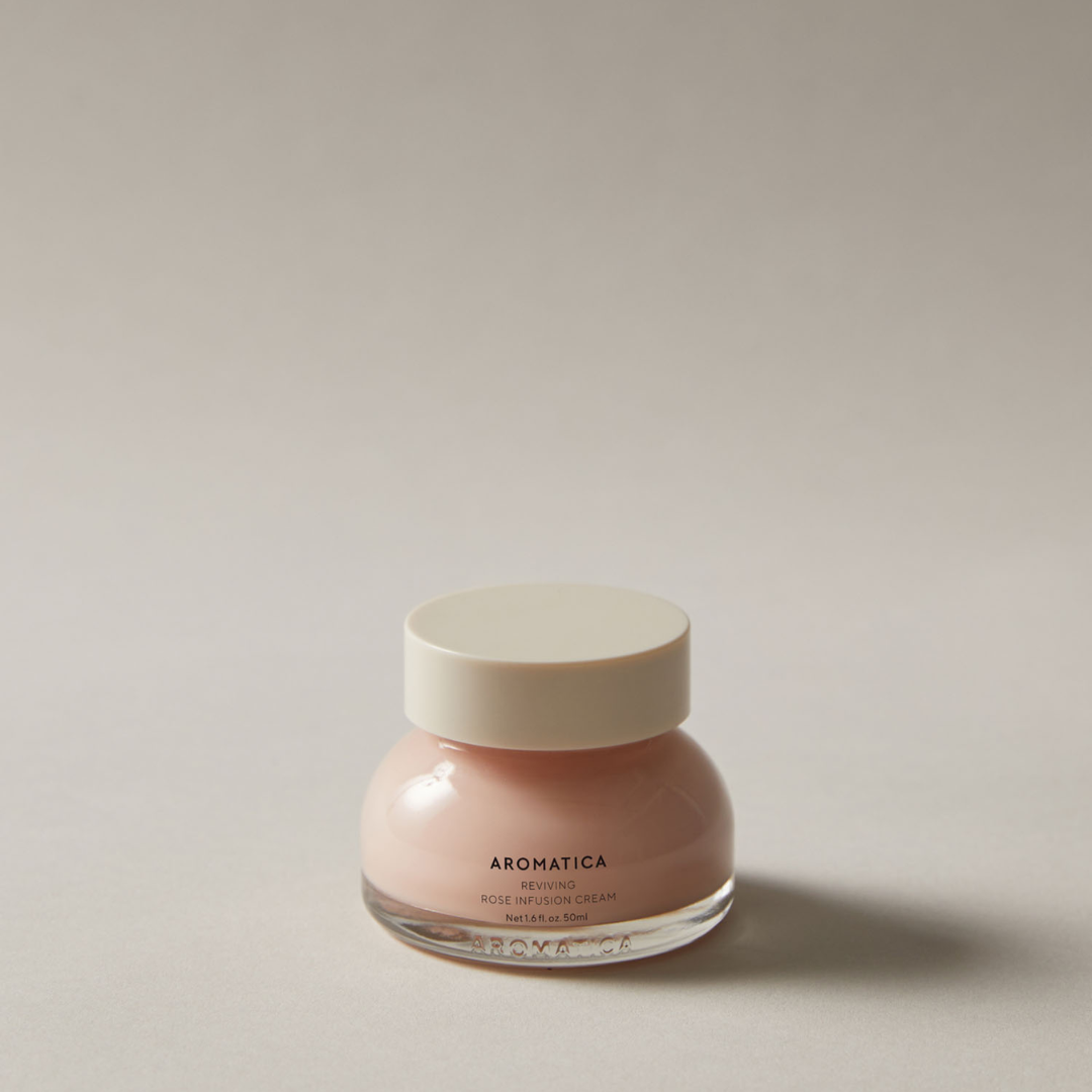 AROMATICA Reviving Rose Infusion Cream (Hidratación y Luminosidad)