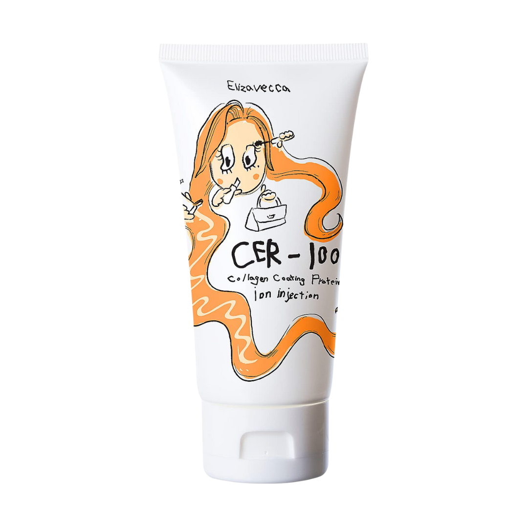 ELIZAVECCA CER-100 Collagen Ceramide Coating Protein Injection (Repara + Nutre)