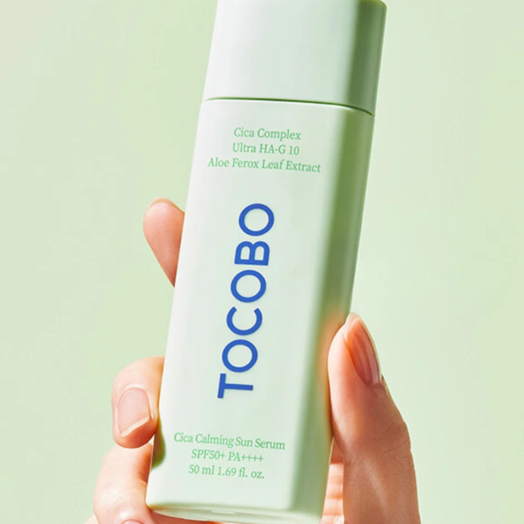 TOCOBO Cica Calming Sun Serum SPF50+ PA++++ (SPF Para Piel Sensible)