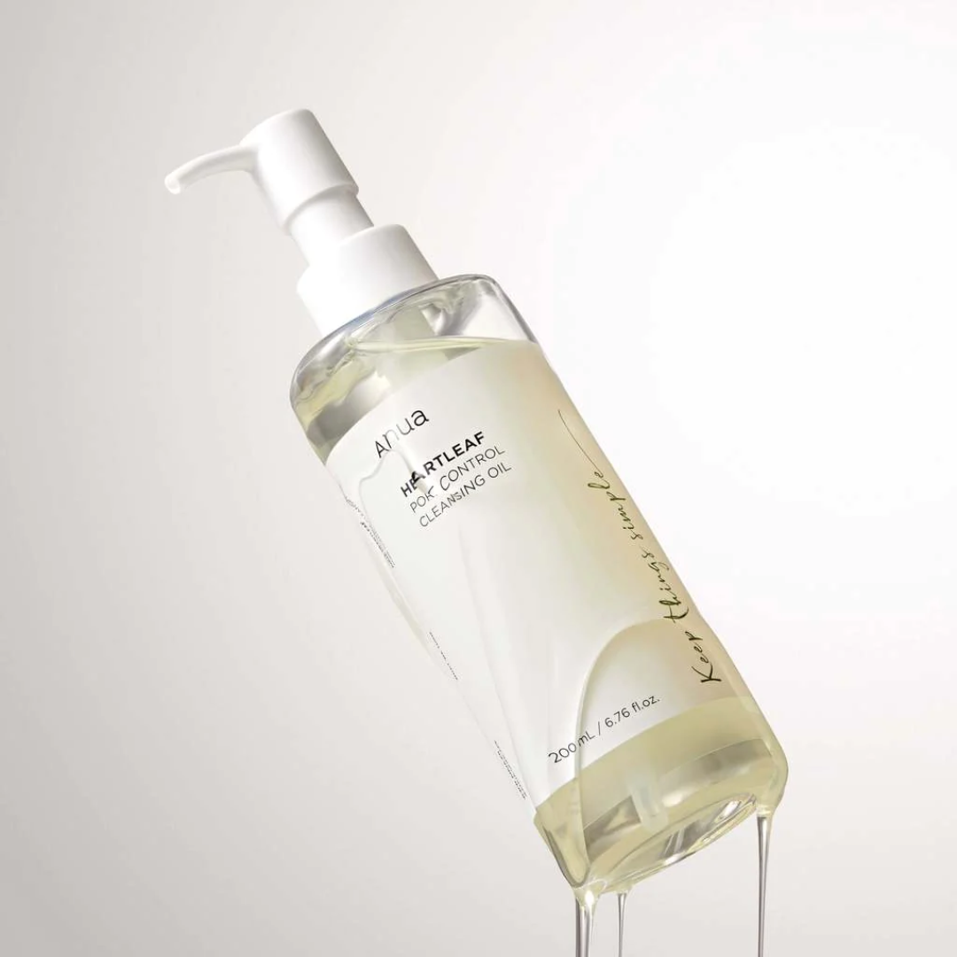 ANUA Heartleaf Pore Control Cleansing Oil (Aceite Limpiador para Limpieza Profunda de Poros)