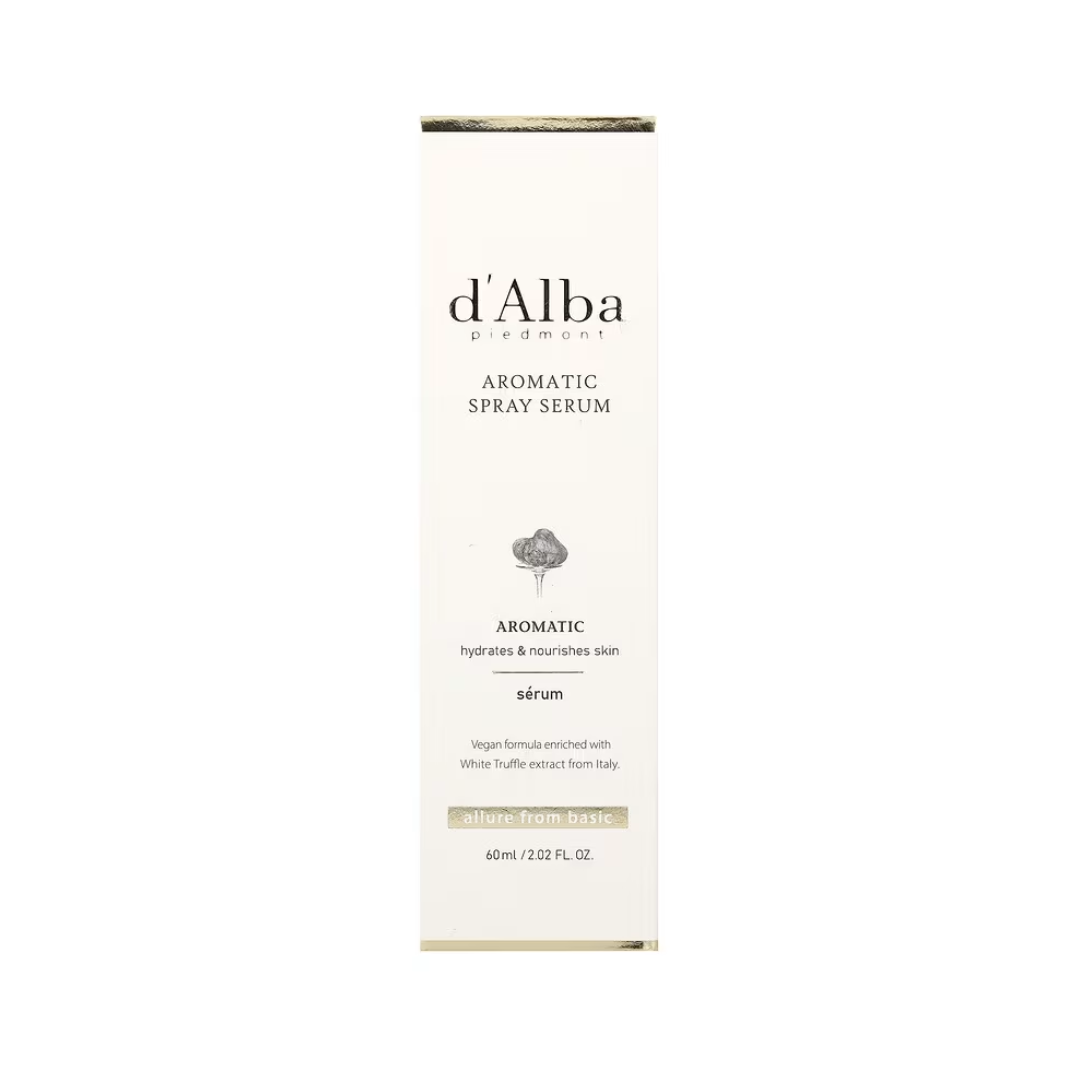 d'Alba White Truffle First Aromatic Spray Serum (Glow Instantáneo + Hidratación Profunda)
