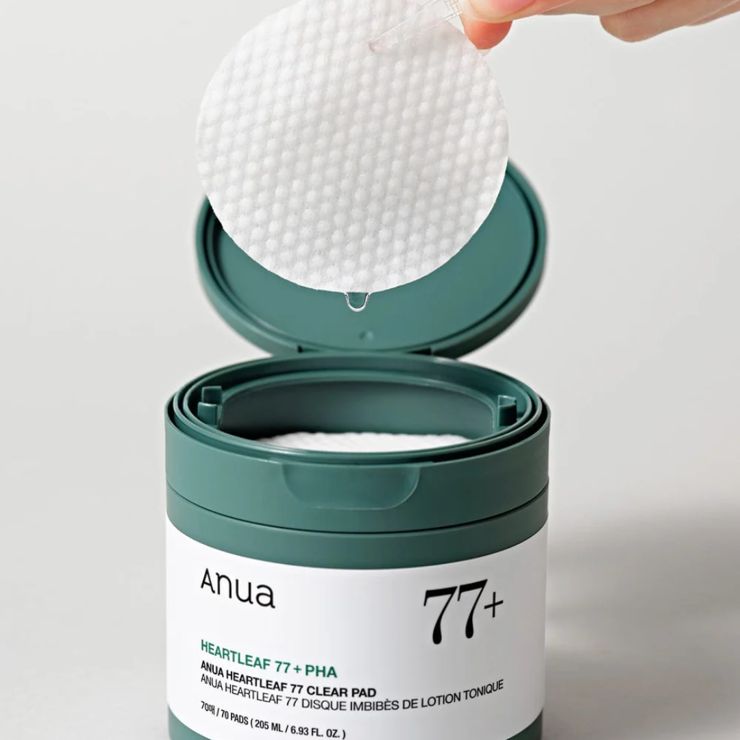ANUA Heartleaf 77% Clear Pad (Controla Imperfecciones y Calma la Piel)