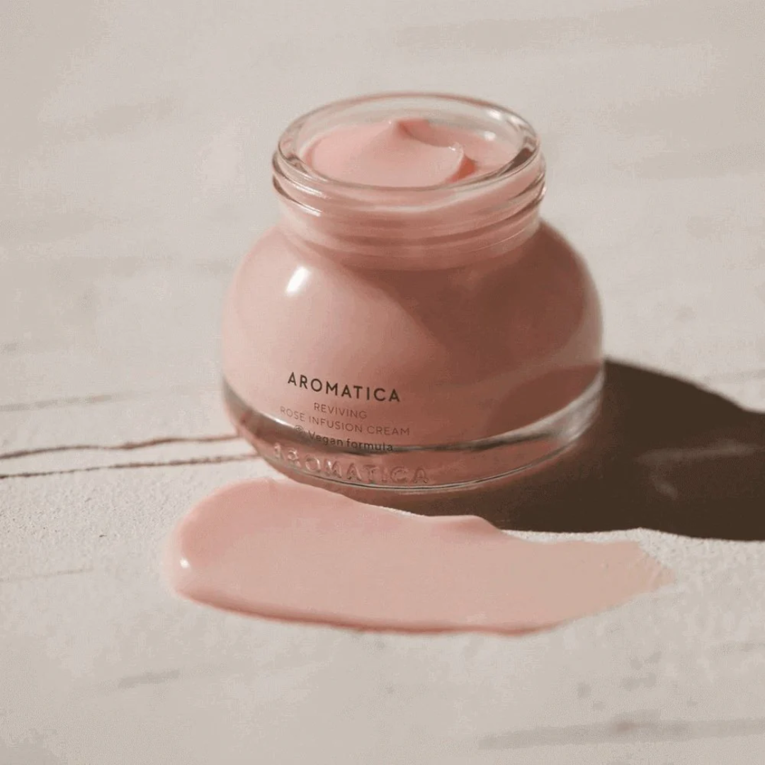 AROMATICA Reviving Rose Infusion Cream (Hidratación y Luminosidad)
