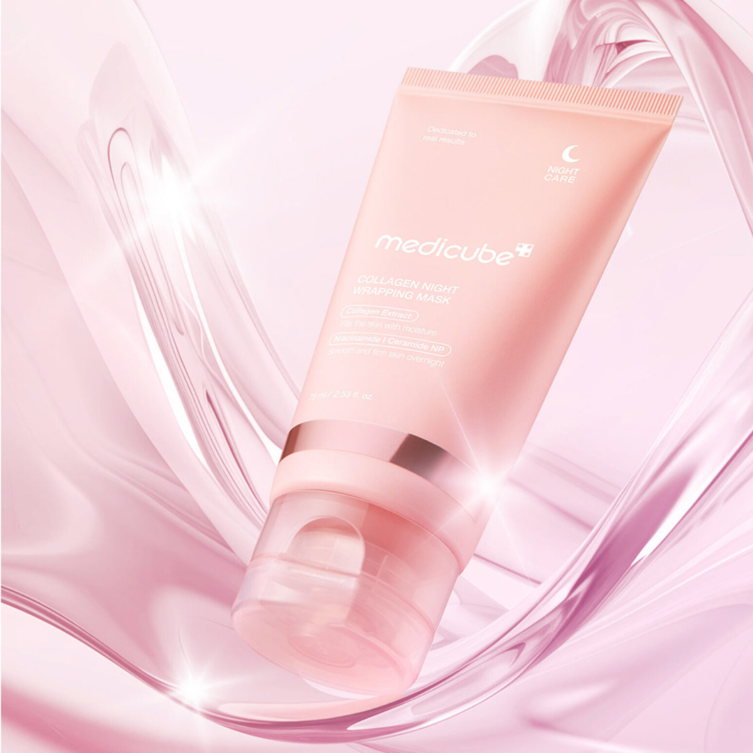 MEDICUBE Collagen Night Wrapping Mask (Mascarilla Intensiva de Colágeno)