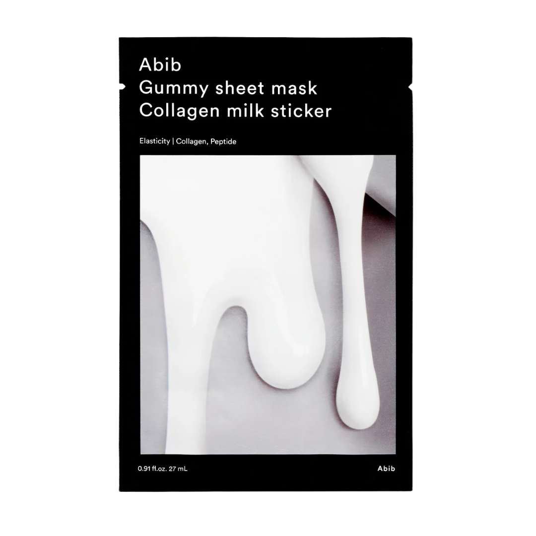 Gummy Sheet Mask - Collagen Milk Sticker
