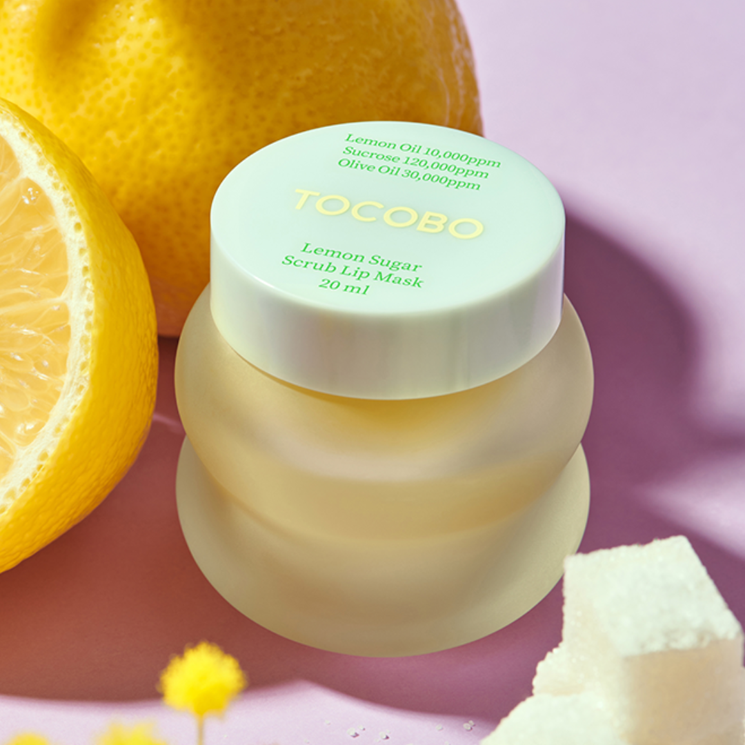 TOCOBO Lemon Sugar Scrub Lip Mask (Exfoliante para Labios)