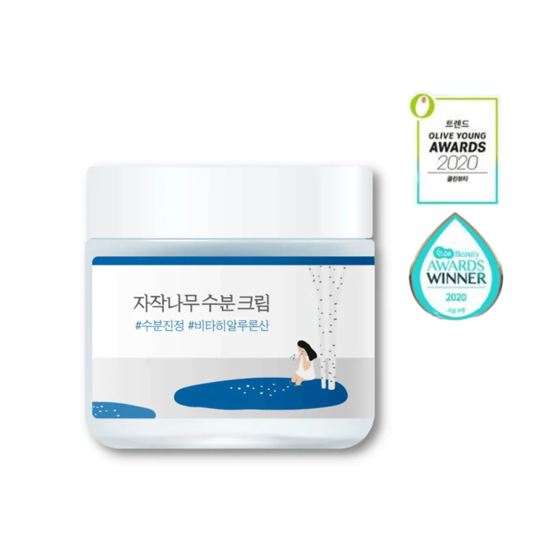ROUND LAB Birch Moisturizing Cream (Crema para piel grasa/acné)