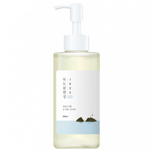 ROUND LAB 1025 Dokdo Cleansing Oil (Limpieza Profunda y Suave para la Piel)