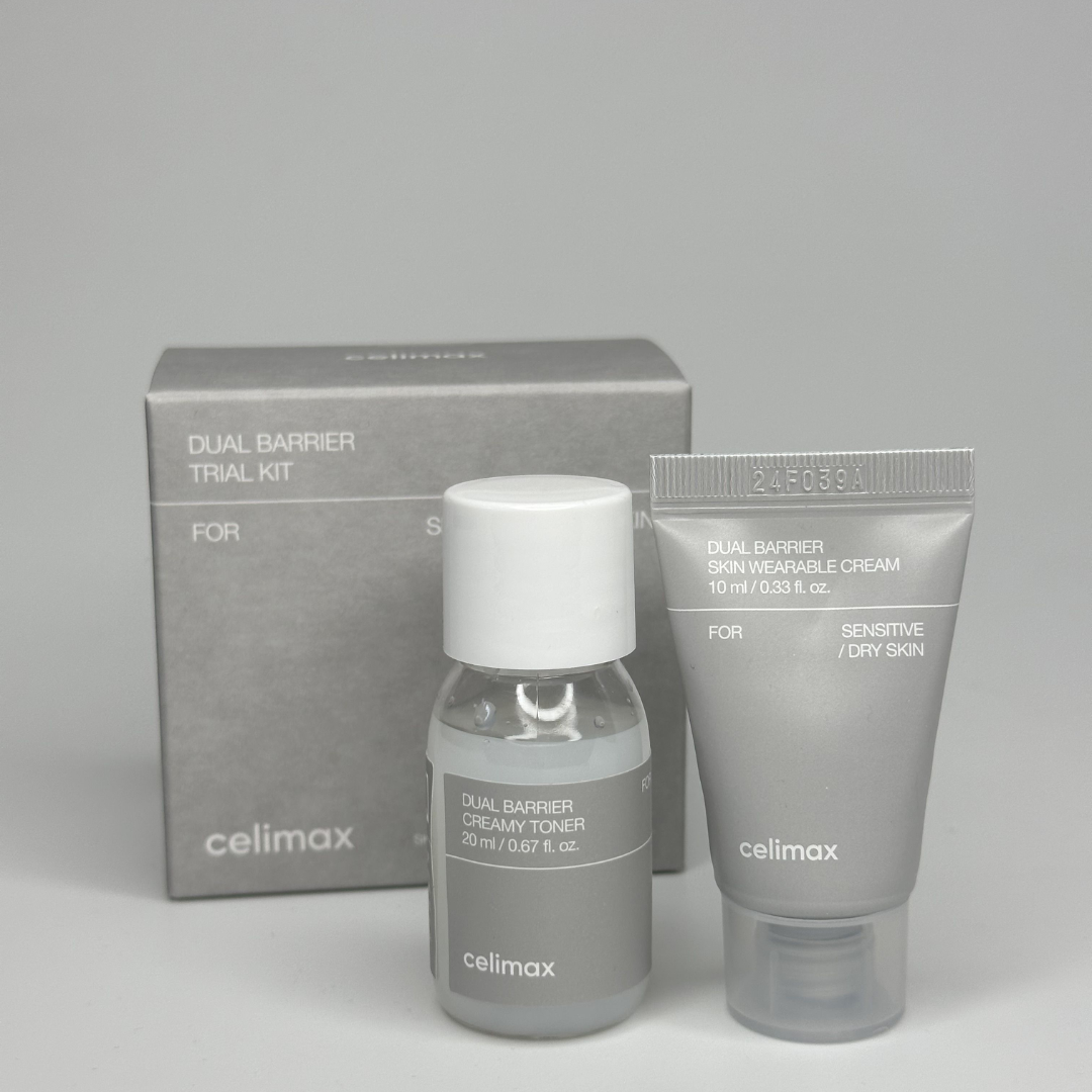 CELIMAX Dual Barrier Trial Kit (Tónico + Crema)