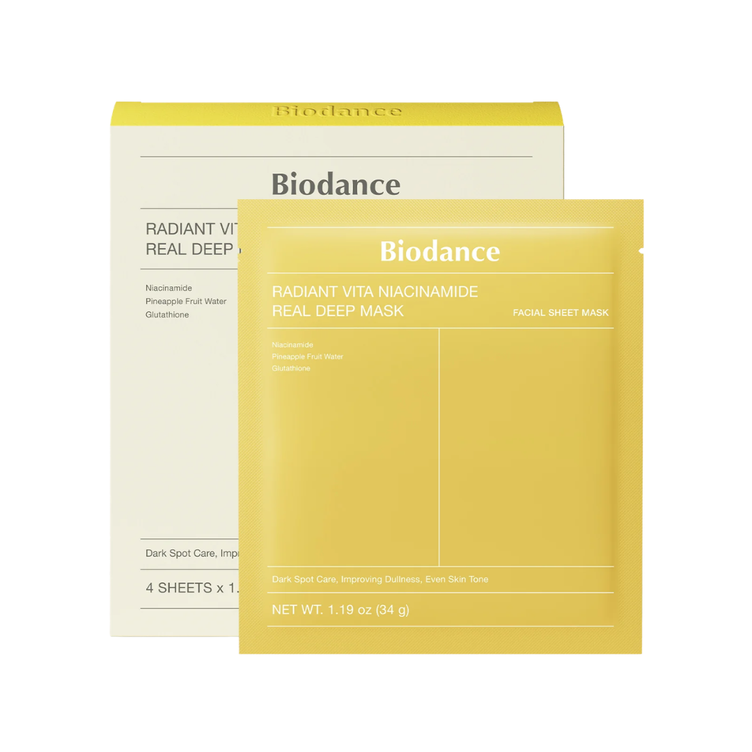 Radiant Vita Niacinamide Real Deep Mask (Aclara + Ilumina)