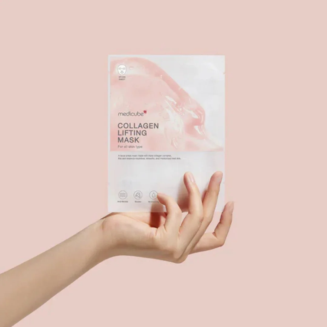 MEDICUBE Collagen Lifting Mask (Tonifica + Suaviza Líneas)