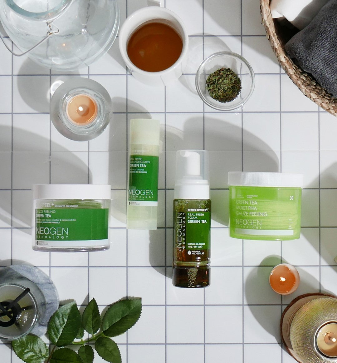 NEOGEN Real Fresh Green Tea Cleansing Foam (Purifica y Refresca)