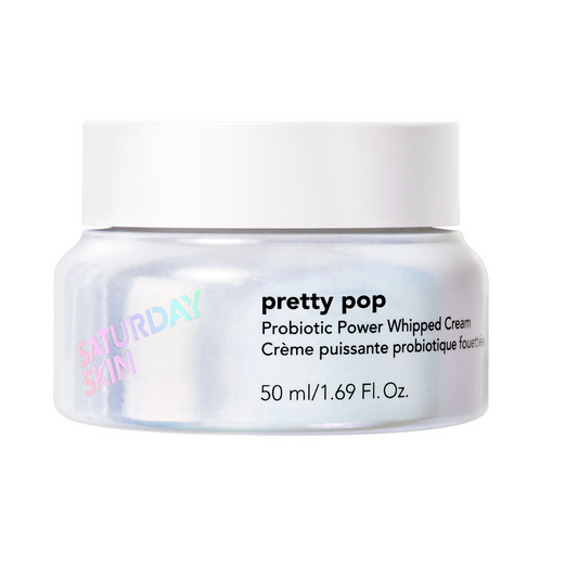 SATURDAY SKIN Pretty Pop Probiotic Power Whipped Cream