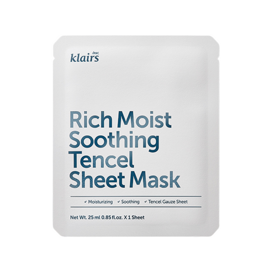 DEAR KLAIRS Rich Moist Soothing Tencel Sheet mask